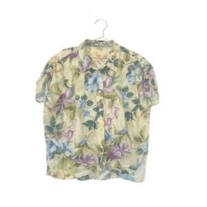 Caribbean joe vintage floral tropical size 2X